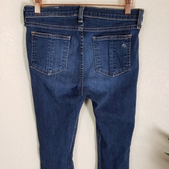 Rag & Bone Distressed Skinny Jeans in Pacifico Whiskering Fading size 27 - Picture 12 of 13